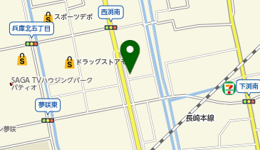 メナードフェイシャルサロン メイクレイチュ佐賀兵庫の地図画像