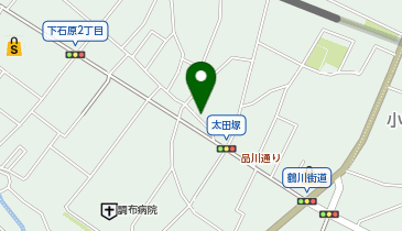 メナードフェイシャルサロン 調布下石原の地図画像