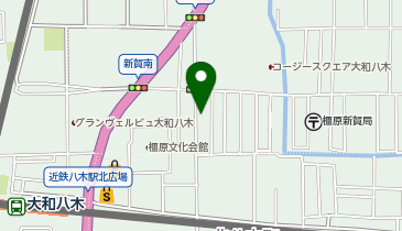 メナードフェイシャルサロン 橿原新賀の地図画像