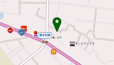 メナードフェイシャルサロン 八日市東の地図画像