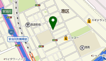 メナードフェイシャルサロン 港区波除の地図画像