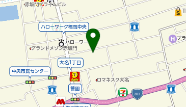 メナードフェイシャルサロン top cute天神の地図画像