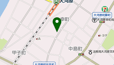 メナードフェイシャルサロン 大河原駅前の地図画像