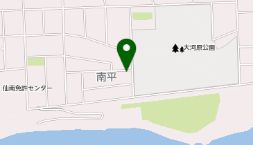 メナードフェイシャルサロン 大河原南の地図画像