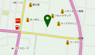 メナード 南陽北の地図画像