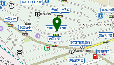 メナードフェイシャルサロン 優美彩の地図画像