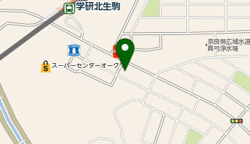 メナードフェイシャルサロン 生駒真弓の地図画像