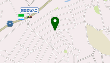 メナード 南鶴田の地図画像