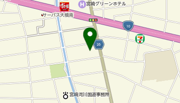 メナードフェイシャルサロン リヴナールの地図画像