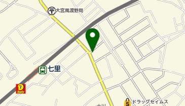 メナードフェイシャルサロン supreの地図画像