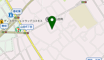 メナードフェイシャルサロン 大野城山田の地図画像