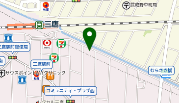 メナードフェイシャルサロン 三鷹駅南の地図画像