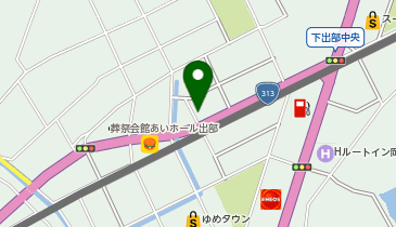 メナード 高屋の地図画像