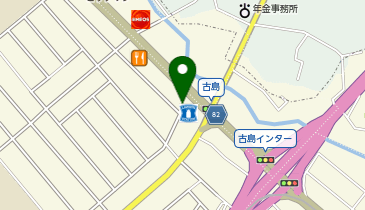 メナードフェイシャルサロン 古島の地図画像