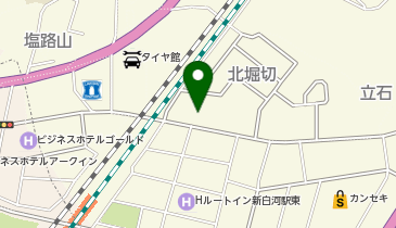 メナードフェイシャルサロン 白河北堀切の地図画像