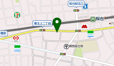 メナードフェイシャルサロン 桜台駅南口の地図画像