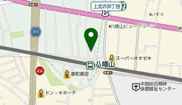 ドラッグなかがわの地図画像