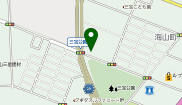 三宝バスセンターの地図画像