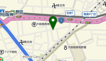 宝栄湯の地図画像