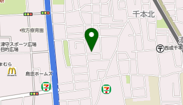福寿湯の地図画像