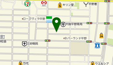COCOFUROおおみね湯の地図画像