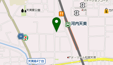 新マネキ温泉の地図画像