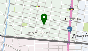 大栄湯の地図画像
