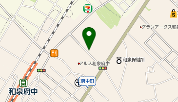 有楽温泉の地図画像