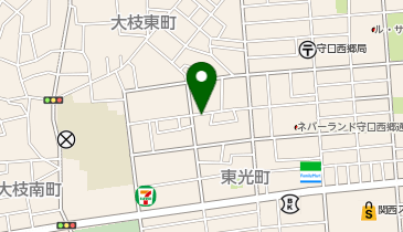 宝来温泉の地図画像