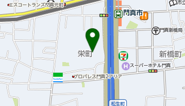 ナショナル温泉の地図画像