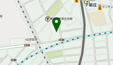 新庄温泉の地図画像