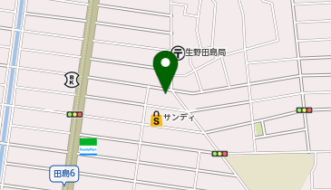 田島新温泉の地図画像