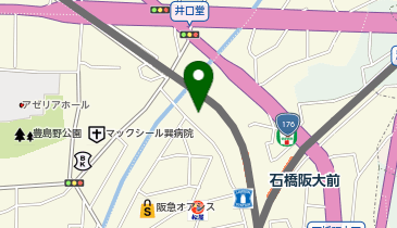 平和温泉の地図画像