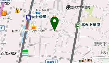 天水湯の地図画像