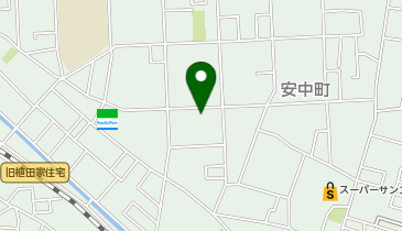 安中温泉の地図画像