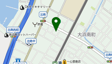 湊潮湯の地図画像