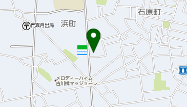 皆様温泉の地図画像