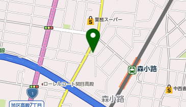 春日湯の地図画像