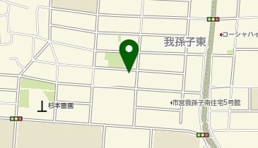玉乃湯の地図画像