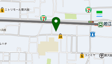 宝来湯の地図画像
