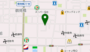 七福湯の地図画像