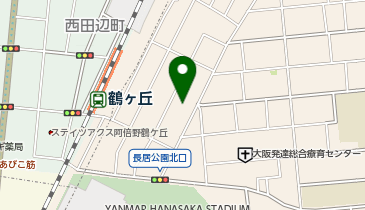 つるが丘温泉の地図画像