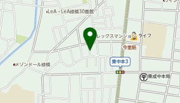 パール温泉の地図画像