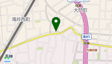 清滝温泉の地図画像