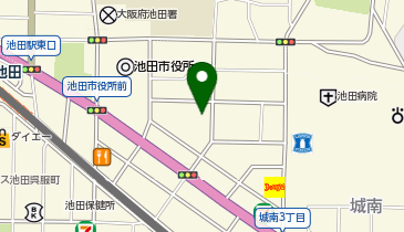 城南温泉の地図画像