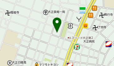 大正湯の地図画像