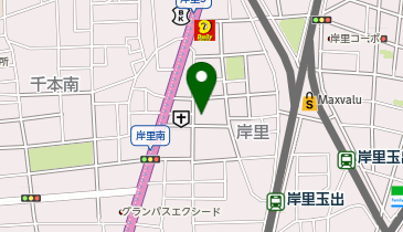 双葉湯の地図画像