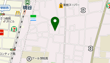 極楽温泉の地図画像