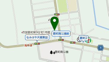 鶴町湯の地図画像