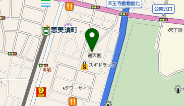 ラジウム温泉の地図画像